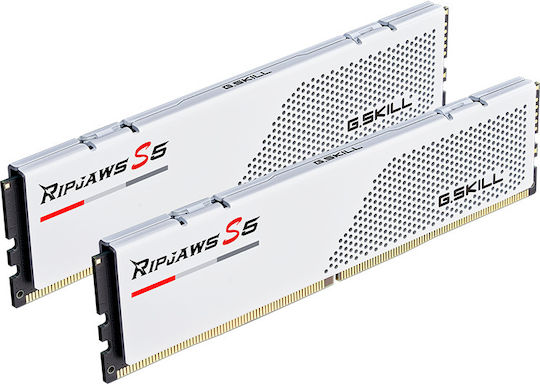 パ*ラ様 G.SKILL Ripjaws S5 32GB DDR5 5600MH G.Skill Ripjaws S5 32GB DDR5 RAM cu 2 module (2x16GB) și Viteză