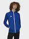 Adidas Entrada 22 Men's Sweatshirt Jacket with Pockets Navy Blue