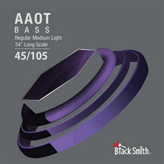 Blacksmith AASW-45105-4 Σετ Χορδών Stainless Steel Μπάσου 45 - 105"