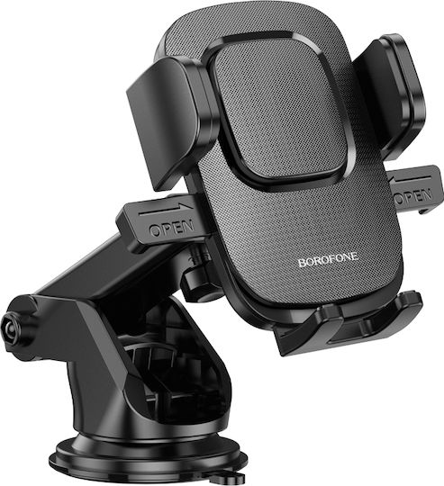 Borofone BH60 Car Mobile Mount with Adjustable Hooks Black
