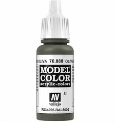 Acrylicos Vallejo Model Model Making Paint Oliv...