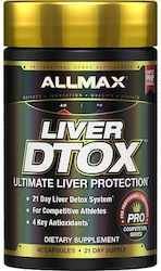 Allmax Nutrition Liver D-tox 42 Капсули Allmax Nutrition Liver D-tox 42 Капсули