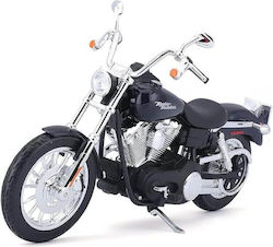 Maisto Harley Davidson FXDBI Dyna Street Bob '06 Figurină de Modelism Blue 200.6cm.