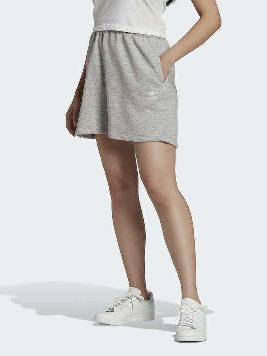 Adidas Adicolor Essentials French Terry Γυναικείο Σορτς Medium Grey Heather