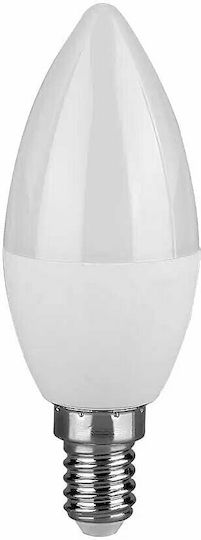 V-TAC VT-1818 LED Bulb 3.7W 100mm for Socket E14 and Shape C37 Warm White 320lm