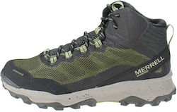Merrell Speed Strike Men's Waterproof Hiking Boots Green