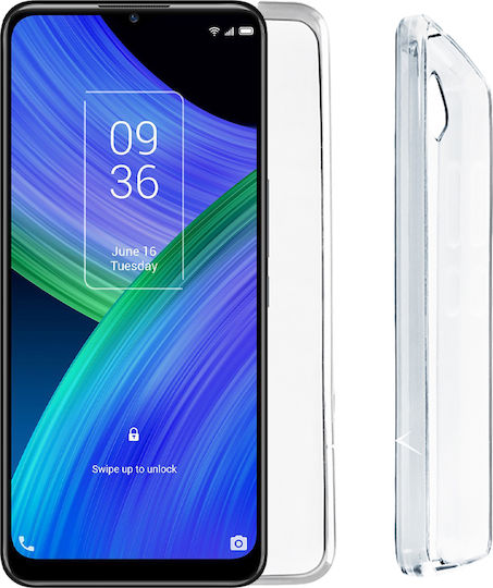 Volte-Tel Slimcolor Air Back Cover Σιλικόνης Διάφανο (TCL 20R 5G)