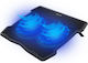 Tellur Basic Cooling Pad for Laptop up to 15.6" with 2 Fans and Lighting