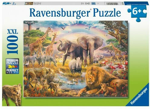 Kids Puzzle African Savannah for 6++ Years 100pcs Ravensburger