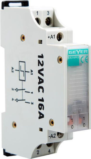 Geyer Phase 2-Pole Latching Relay 16A 24V