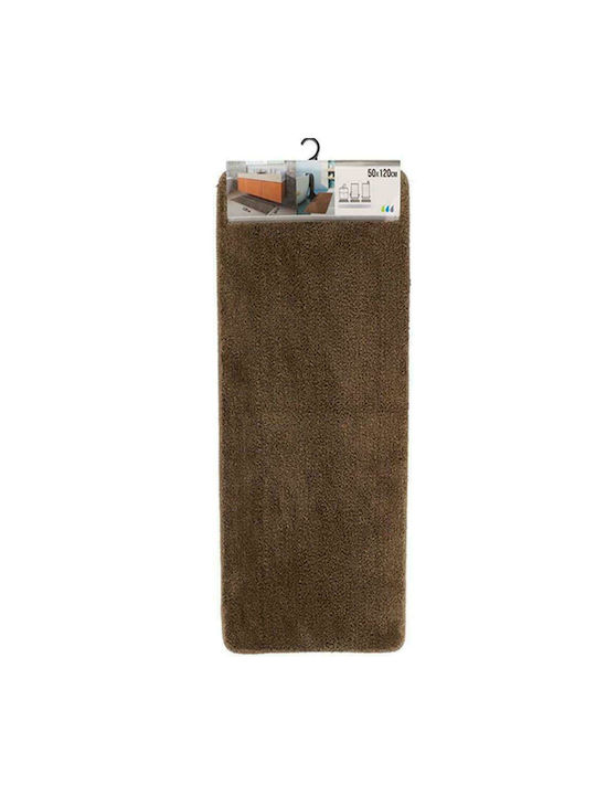 Atmosphera Bath Mat Microfiber 06.7741160 Coffee 50x120cm