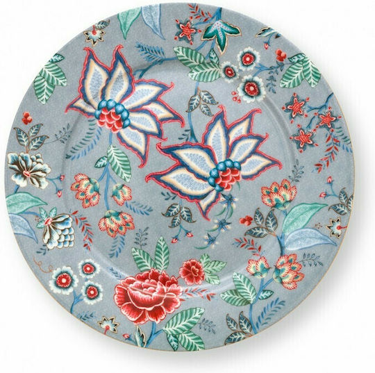 PiP Studio Flower Festival Πιατέλα Σερβιρίσματος από Πορσελάνη Light Blue με Διάμετρο 32εκ. PiP Studio Flower Festival Πιατέλα Σερβιρίσματος από Πορσελάνη Light Blue με Διάμετρο 32εκ.