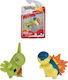 Jazwares Miniatur-Spaßspielzeug Helden Larvitar & Cyndaquil Pokemon Für 4+ Jahre 4cm Mehrfach