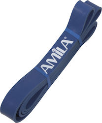 AMILA Λάστιχο Γυμναστικής Long Loop Σκληρό Μπλε 0.05m