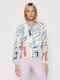 Aveline Women's Cardigan with Zipper Beige