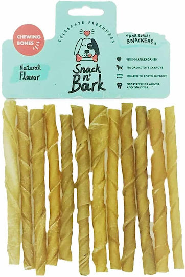 Celebrate Freshness Snack N' Bark Twisted Dog Stick Treats Medium Breeds with Beef 12.5cm 5gr 20pcs 80288
