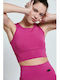 Women's Sports Bra without Padding Fuchsia