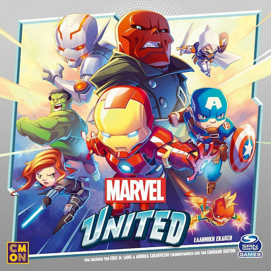Board Game Marvel United for 1-4 Players 10+ Years Old Kaissa