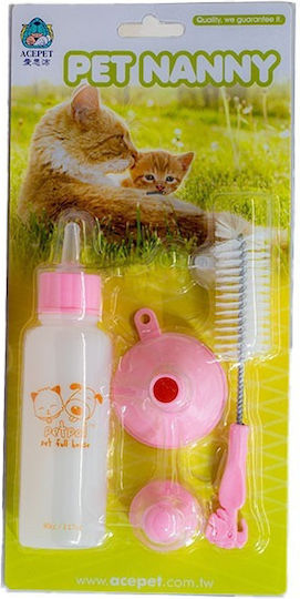 Pet Camelot Pet Nanny PC- Μπουκάλι Σιλικόνης Νερού για Σκύλο & Γάτα 90ml (Διάφορα Χρώματα)