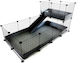 C&C Modular Cage Cușcă Pentru Rozătoare 4x2m Și Loft 2x1m Gri