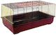 Pet Camelot Pet Camelot Rodents Cage Rabbit Bordeaux with 2 Doors 60x36x29cm