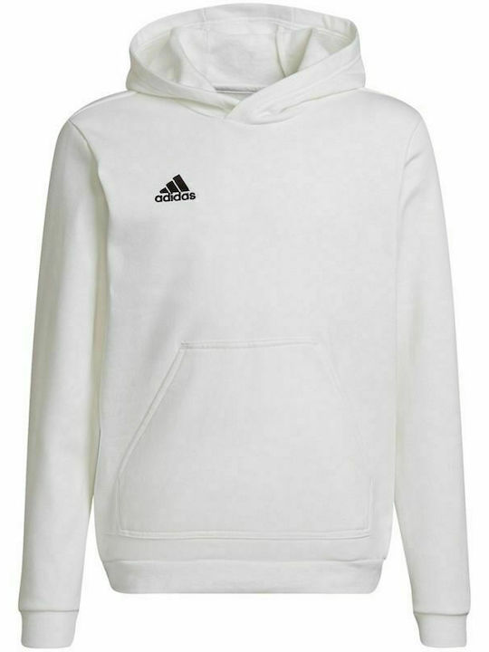 Kids Sweatshirt with Hood and Pockets White Entrada 22