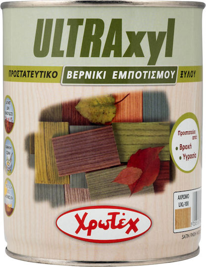 Χρωτέχ Ultraxyl Βερνίκι Εμποτισμού Όρεγκον Σατινέ 750ml