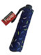 Derby Regenschirm Damen Handschirm Art.E700165PCO Mini Hit Cosmo 3 sec. 53/8 Farbe Blau.