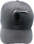 Sports Camera Hat Quick Release Buckle Mount Compatible Black for Universal