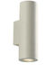 Fan Europe Wandmontiertes Außen-Spotlight GU10 IP65 Doppelstrahl 25.4x11.1x8.3εκ.