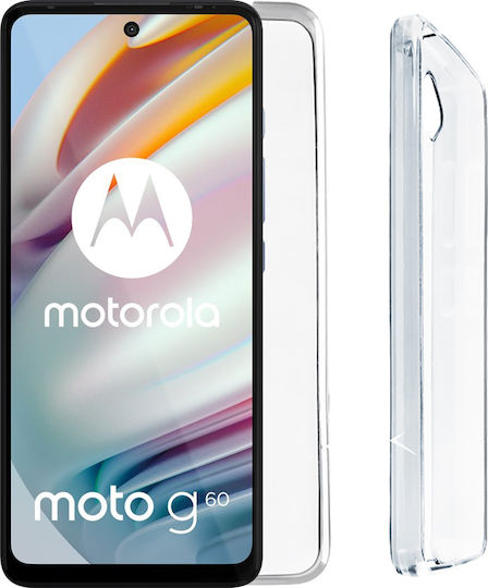 Volte-Tel Slimcolor Air Back Cover Silicone Transparent (Moto G60)
