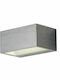 Fan Europe Wall-Mounted Outdoor Ceiling Light LED IP54 12W with Natural White Light Double Beam 14x8.9x6.5εκ.