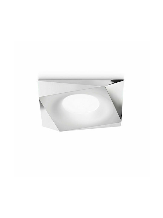 Gea Luce Janus Square Metallic Recessed Spot wi...