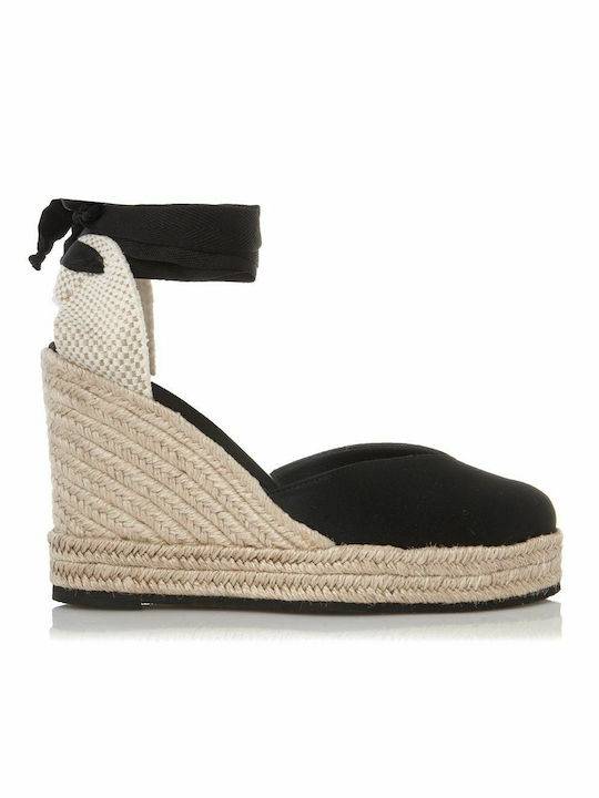 Sante Day2Day Women's Platform Espadrilles Black