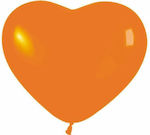 Balloon Latex Valentine's Day Heart Orange 30cm