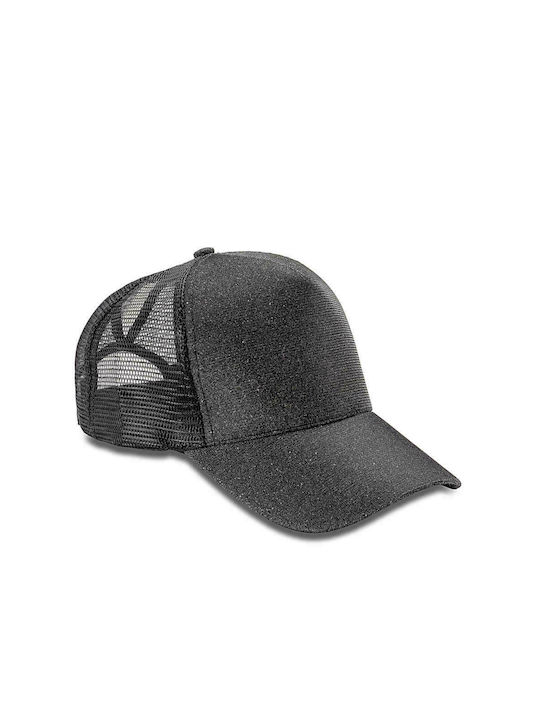 Result Headwear Jockey mit Netz Schwarz