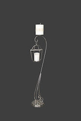 La Vista Wedding Candle Holder from Metal Silver 110cm