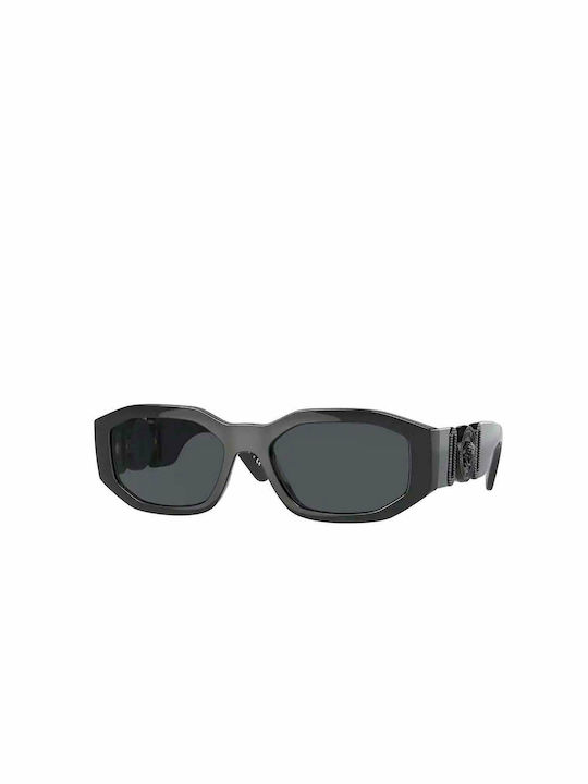Versace Γυαλιά Ηλίου με Μαύρο Κοκκάλινο Σκελετό και Μαύρο Φακό VE4361 5360/87