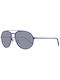 Sting Men's Sunglasses with Blue Metal Frame and Gray Gradient Lens SST004 092E