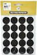 Ankor 815685 Round Furniture Protectors with Sticker 25mm 40pcs