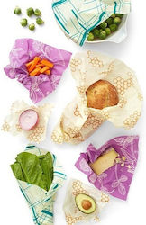 Bee's Wrap Wipes Variety Pack 2xS/2xM/2xL/1xBread Set 7 pcs