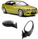 Racesport Car Left Side Mirror Folding Manual Mirrors M3 Look E46 M5 E39 2pcs