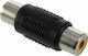 Audio Master TE-047 RCA weiblich zu RCA weiblich 1 Stück