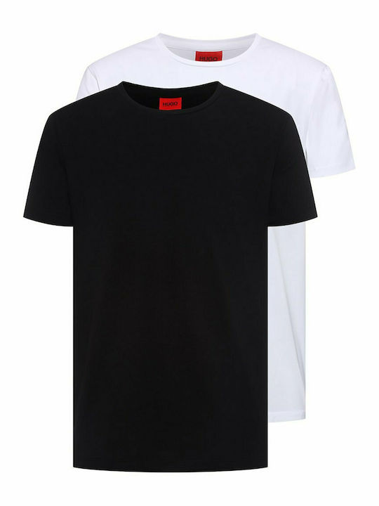 Tricou Alb / Negru
