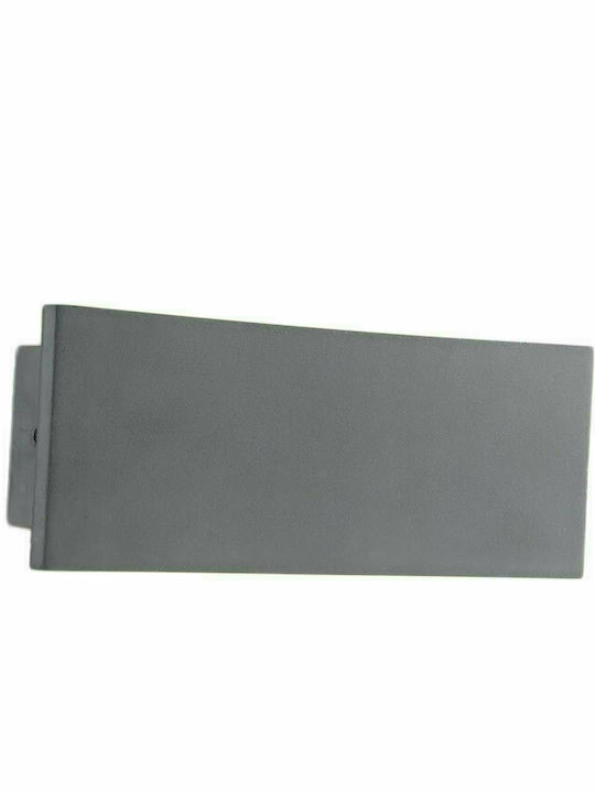 Fan Europe Wall-Mounted Outdoor Lighting Ceiling Lamp LED IP65 8.6W with Natural White Light Double Beam 30x10.2x4.5cm