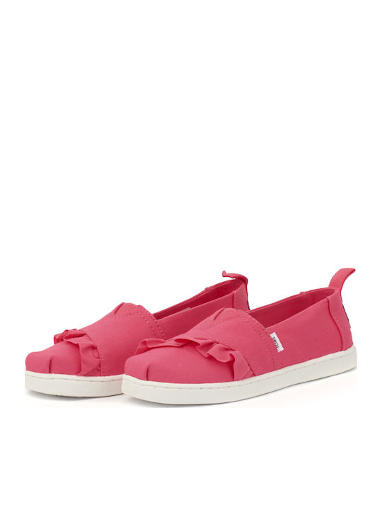 Toms Παιδικές Εσπαντρίγιες Slip-On Κόκκινες Alp...