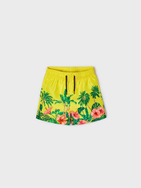 Mayoral Kids Swimwear Swim Shorts Yellow