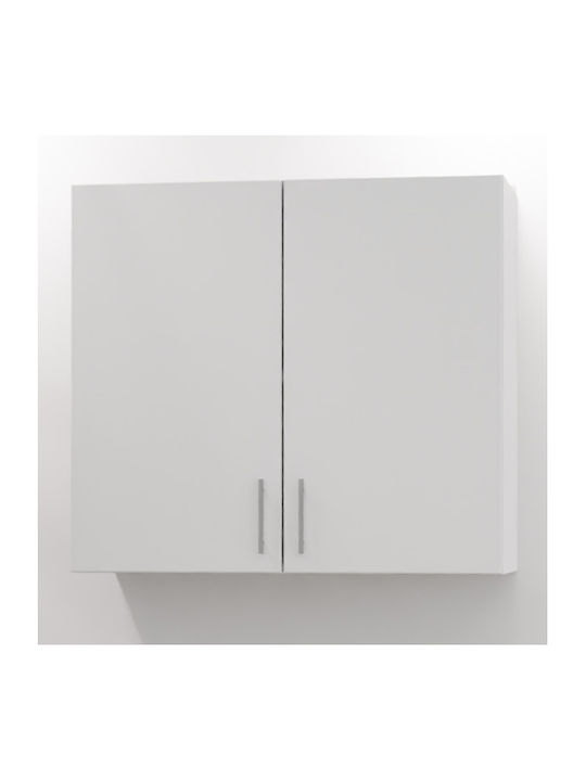 Ντουλάπι τοίχου κρεμαστό Elite White Soft 60cm MDF 60x72x30cm ELWHTW-60/72/1