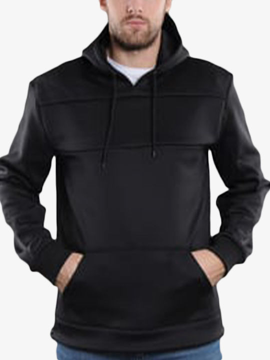 Sweatshirt with Hood Black