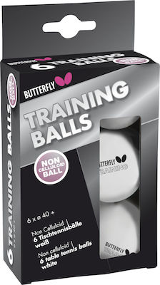 Butterfly Butterfly Training 40+ Ping Pong Balls 6pcs